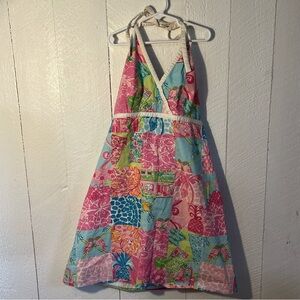 Vintage Lilly Pulitzer halter dress
